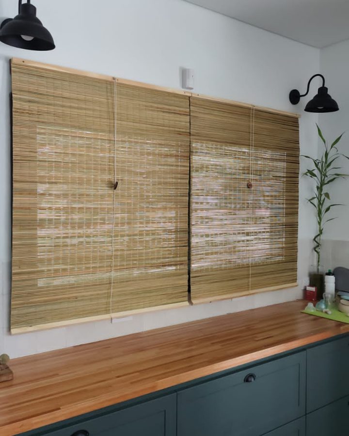 Cortinas de juncos — confort térmico y calidez natural a medida